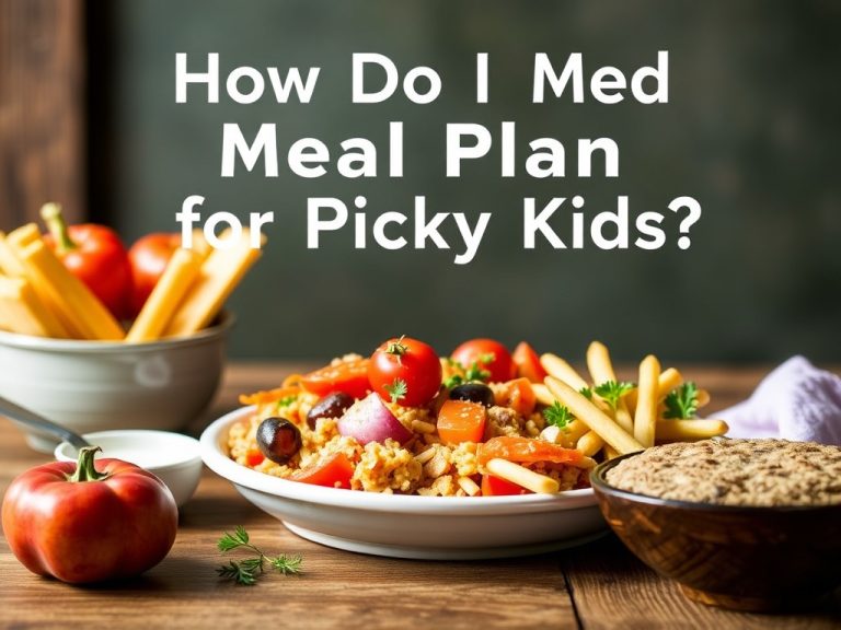 How Do I Meal Plan for Picky Kids?
