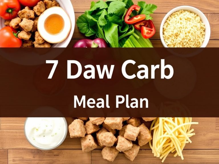 Unlock a Healthier You with This 7 Day Low Carb Meal Plan for Easy Weight Management
