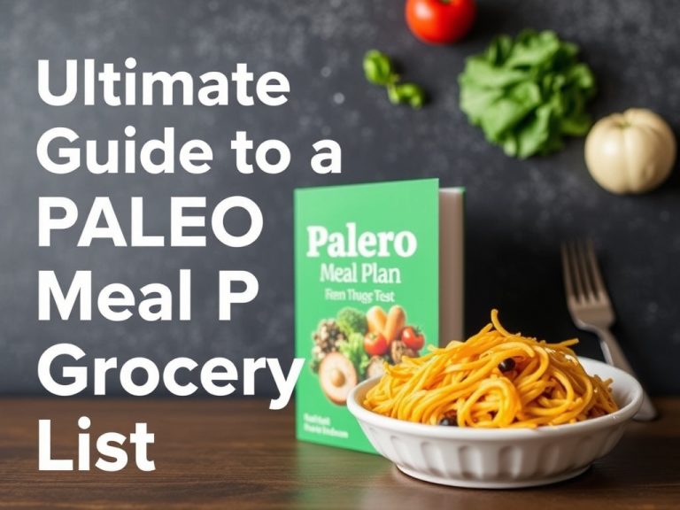 Ultimate Guide to a Paleo Meal Plan with Grocery List: Simplify Your Healthy Eating Journey!