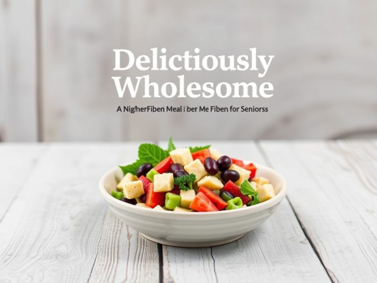 Deliciously Wholesome: A High Fiber Meal Plan for Seniors to Nourish and Energize