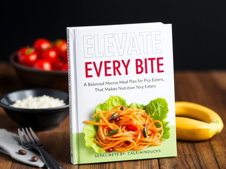 Elevate Every Bite: A Balanced Macros Meal Plan for Picky Eaters That Makes Nutrition Enjoyable