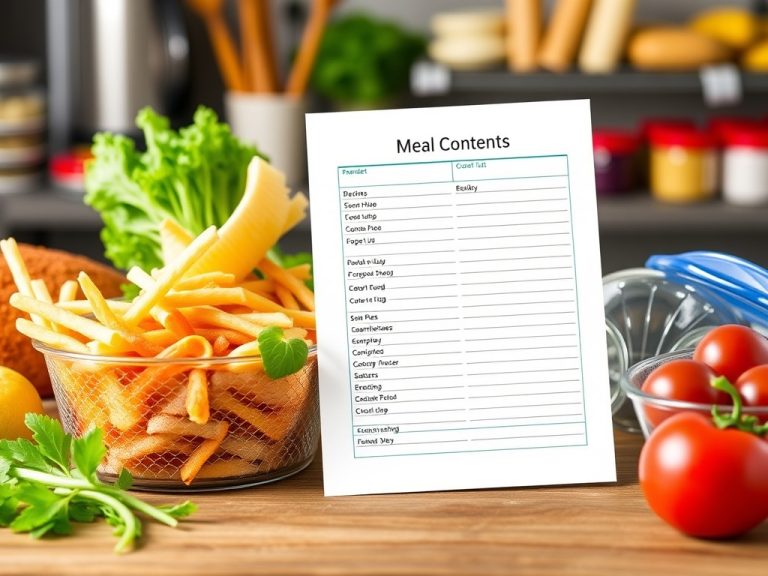 Streamline Your Weekly Cooking with a Grocery List Template for Meal Prep That Saves Time and Money