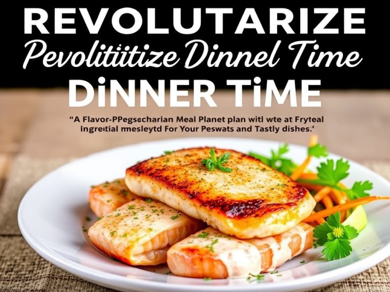 Revolutionize Dinner Time: A Flavor-Packed Pescatarian Meal Plan with Air Fryer for Quick and Tasty Dishes