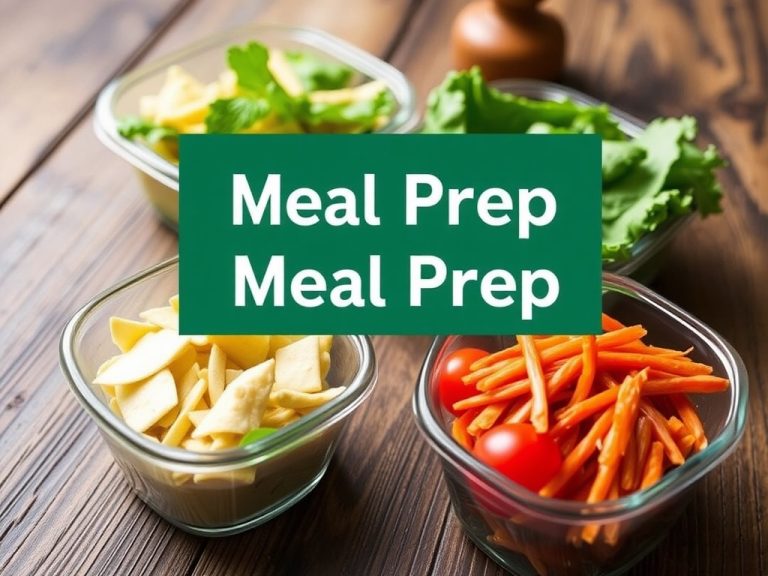 Crafting Your Perfect Meal Prep Schedule for the Week: A Simple Guide to Save Time and Eat Healthy